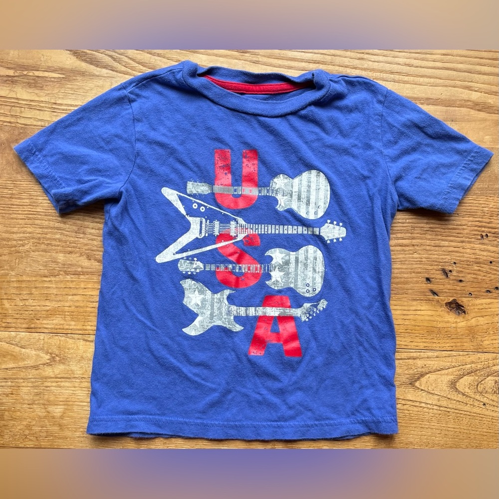 Patriotic Strat Guitar Tee